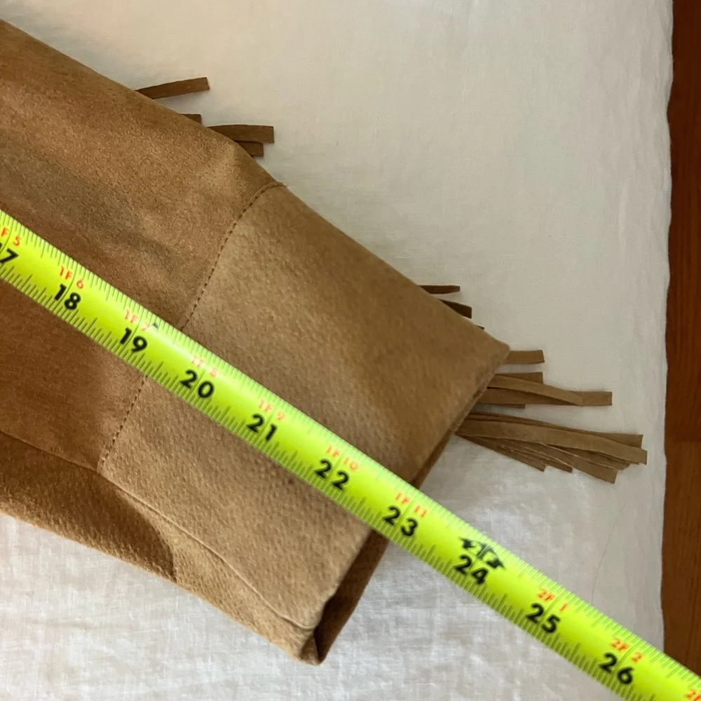 Vintage Fringe Suede Western Jacket - Picture 11 of 11